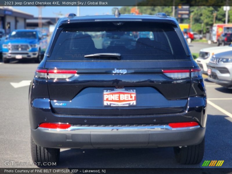 Midnight Sky / Global Black 2023 Jeep Grand Cherokee 4XE
