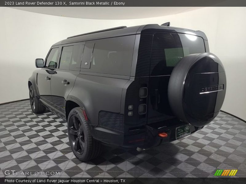 Santorini Black Metallic / Ebony 2023 Land Rover Defender 130 X