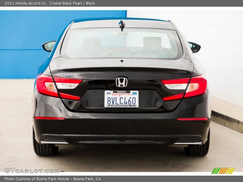 Crystal Black Pearl / Black 2021 Honda Accord LX