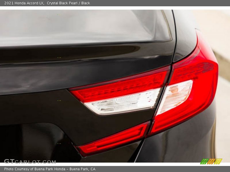 Crystal Black Pearl / Black 2021 Honda Accord LX