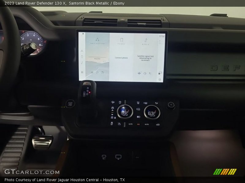 Santorini Black Metallic / Ebony 2023 Land Rover Defender 130 X