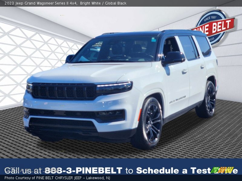 Bright White / Global Black 2023 Jeep Grand Wagoneer Series II 4x4
