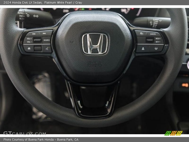  2024 Civic LX Sedan Steering Wheel