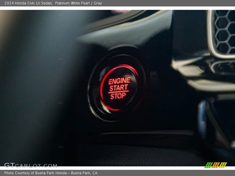 Controls of 2024 Civic LX Sedan