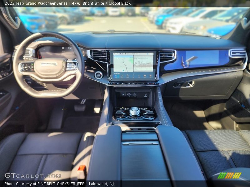 Bright White / Global Black 2023 Jeep Grand Wagoneer Series II 4x4