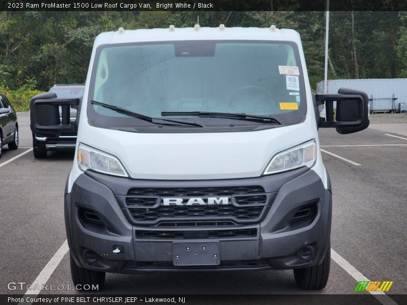 Bright White / Black 2023 Ram ProMaster 1500 Low Roof Cargo Van