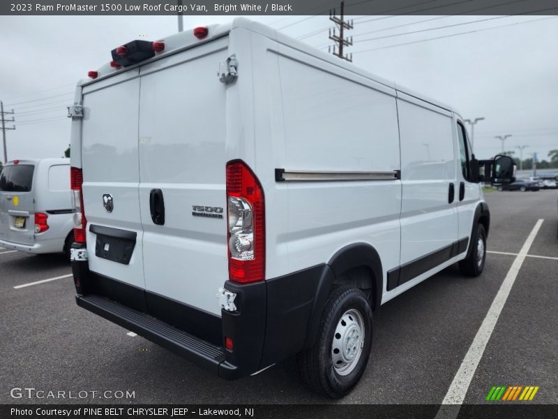 Bright White / Black 2023 Ram ProMaster 1500 Low Roof Cargo Van