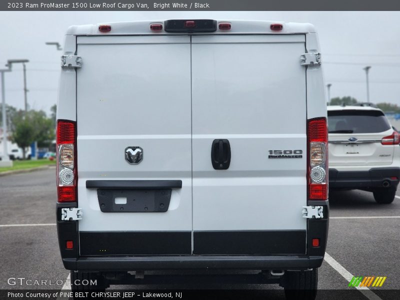 Bright White / Black 2023 Ram ProMaster 1500 Low Roof Cargo Van