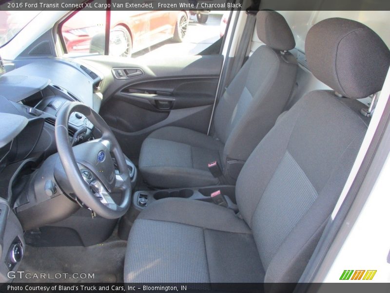 Frozen White / Charcoal Black 2016 Ford Transit Connect XL Cargo Van Extended