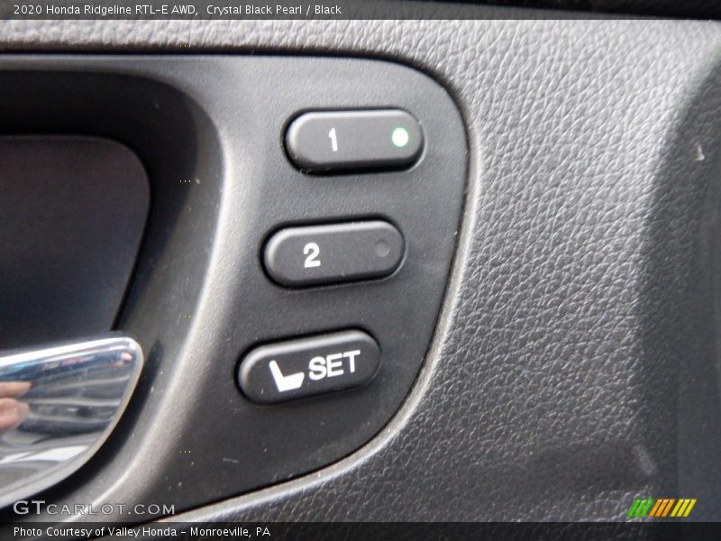 Crystal Black Pearl / Black 2020 Honda Ridgeline RTL-E AWD