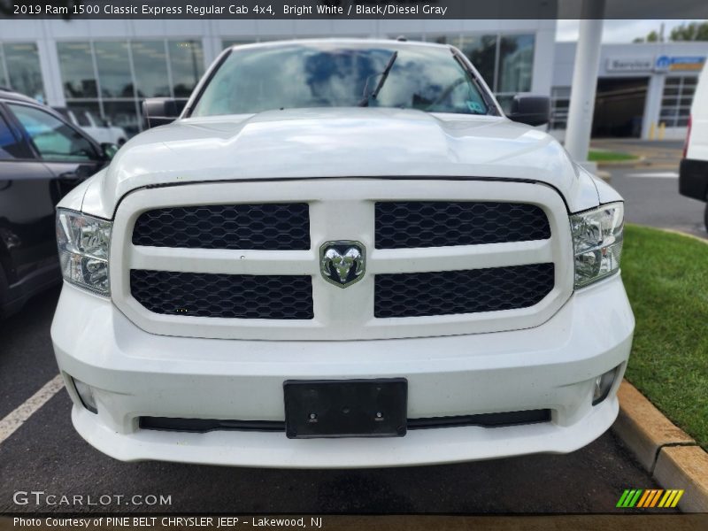 Bright White / Black/Diesel Gray 2019 Ram 1500 Classic Express Regular Cab 4x4