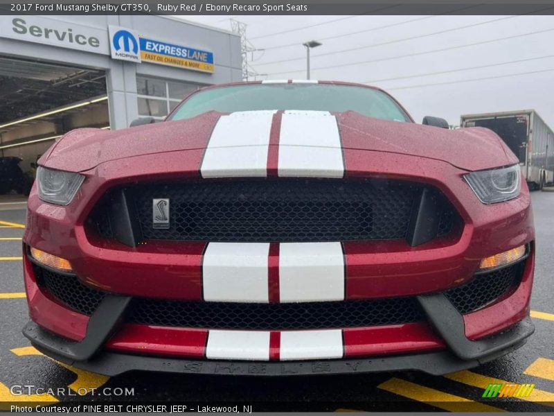  2017 Mustang Shelby GT350 Ruby Red