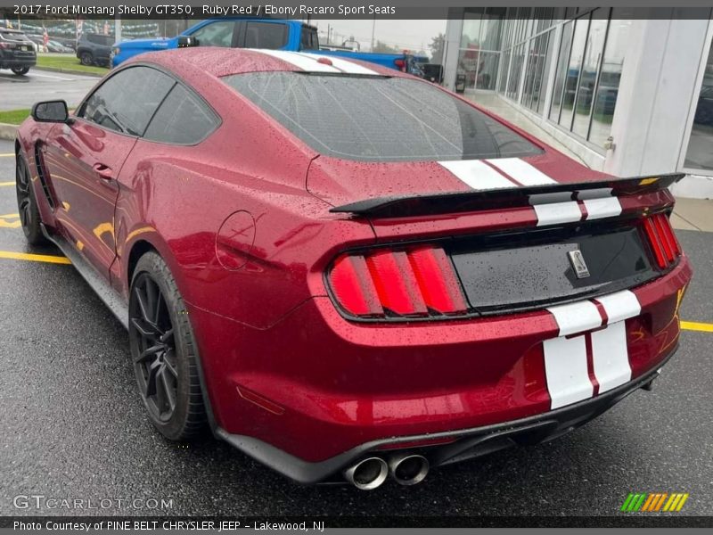  2017 Mustang Shelby GT350 Ruby Red