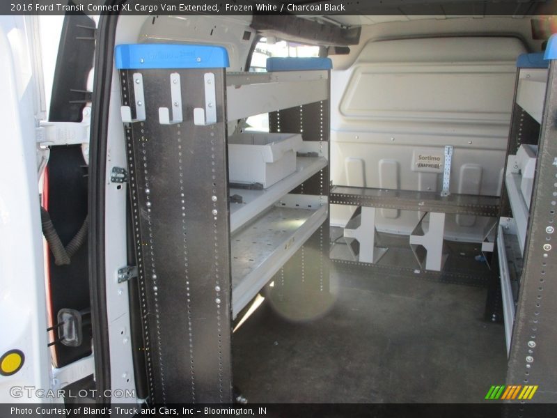 Frozen White / Charcoal Black 2016 Ford Transit Connect XL Cargo Van Extended
