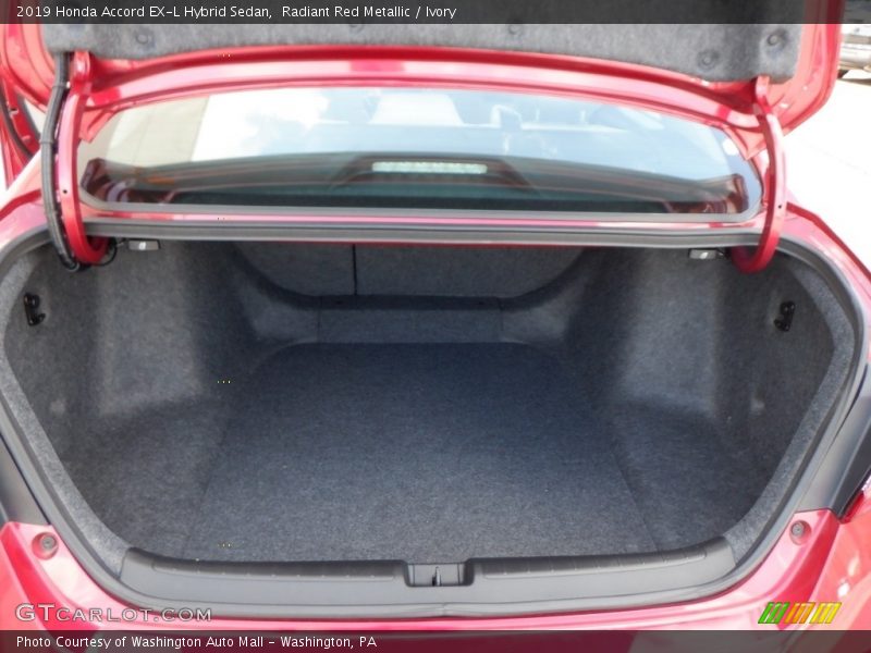 Radiant Red Metallic / Ivory 2019 Honda Accord EX-L Hybrid Sedan