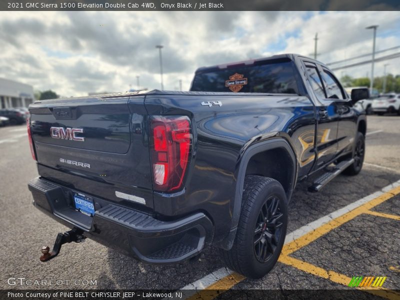 Onyx Black / Jet Black 2021 GMC Sierra 1500 Elevation Double Cab 4WD