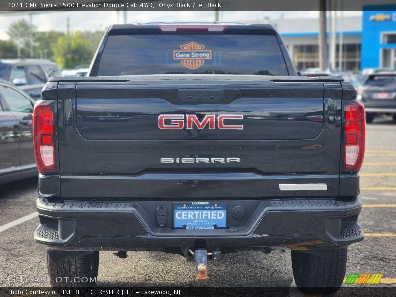 Onyx Black / Jet Black 2021 GMC Sierra 1500 Elevation Double Cab 4WD
