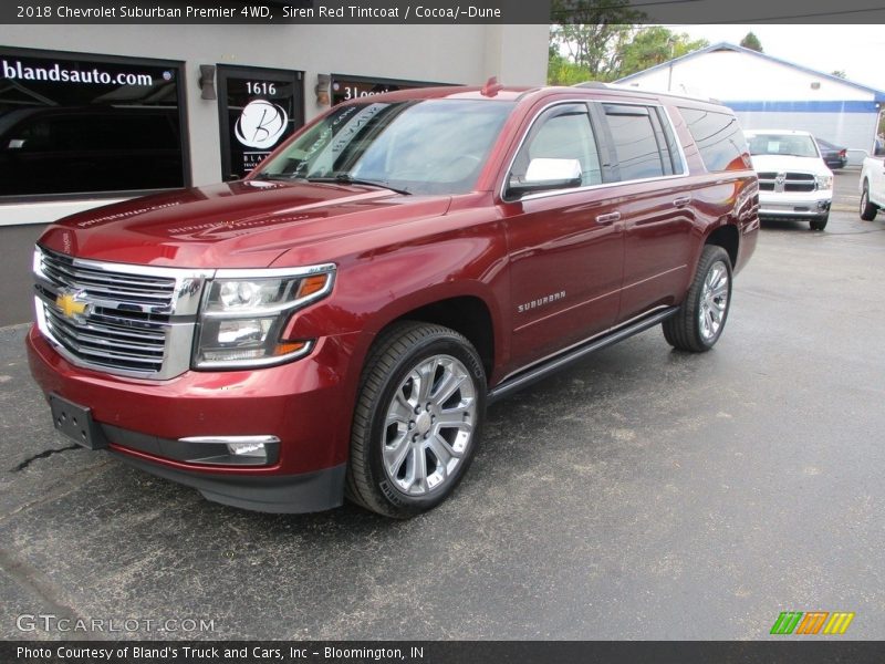 Siren Red Tintcoat / Cocoa/­Dune 2018 Chevrolet Suburban Premier 4WD