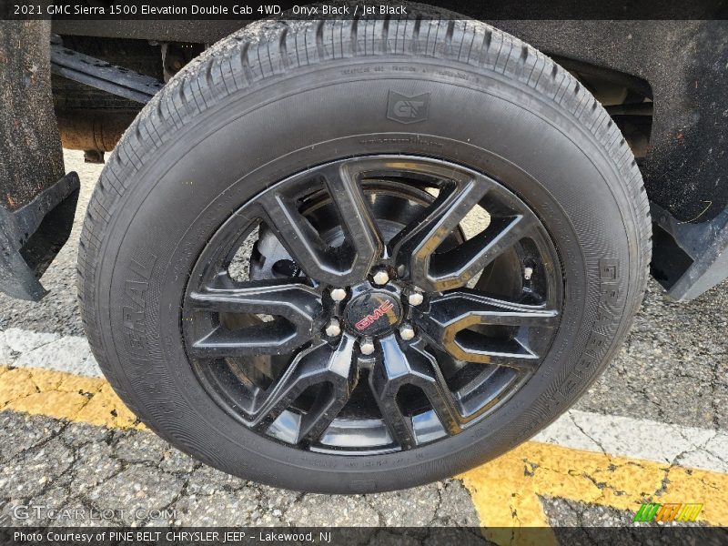  2021 Sierra 1500 Elevation Double Cab 4WD Wheel