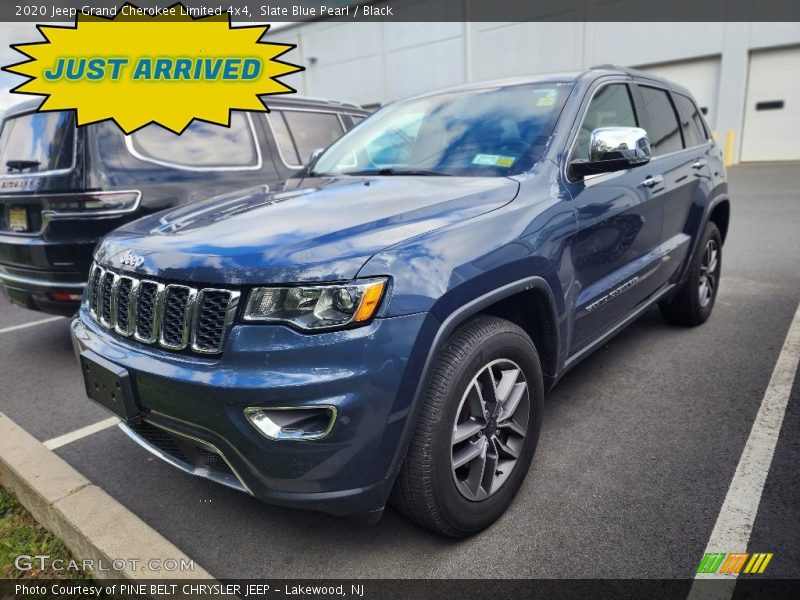 Slate Blue Pearl / Black 2020 Jeep Grand Cherokee Limited 4x4