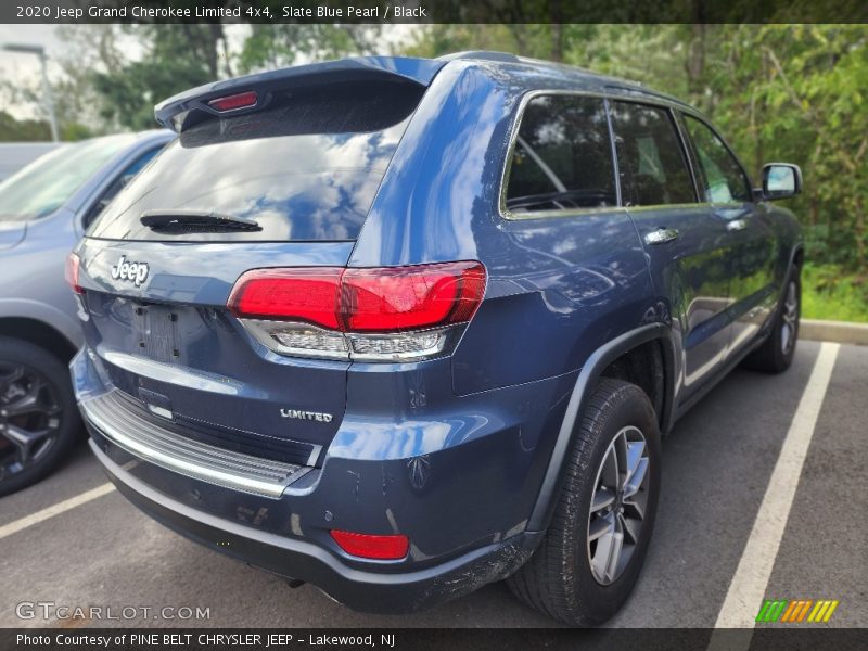 Slate Blue Pearl / Black 2020 Jeep Grand Cherokee Limited 4x4