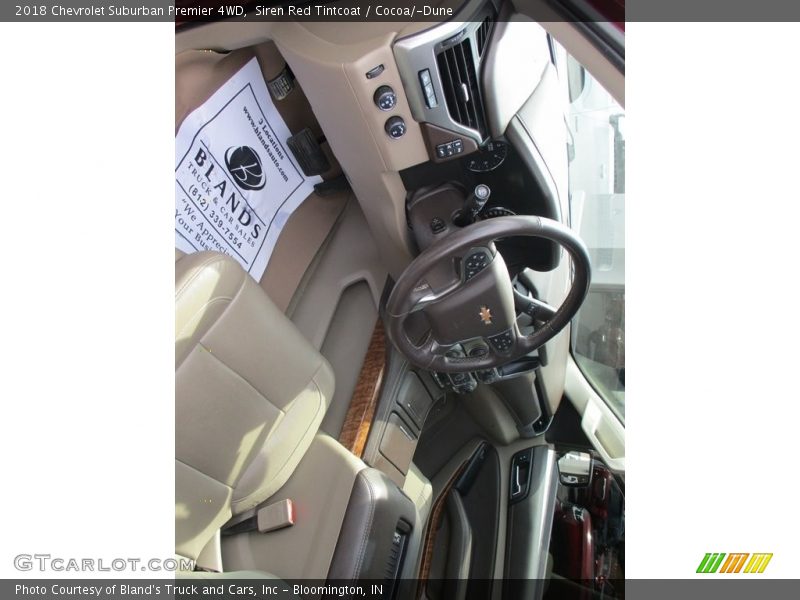 Siren Red Tintcoat / Cocoa/­Dune 2018 Chevrolet Suburban Premier 4WD