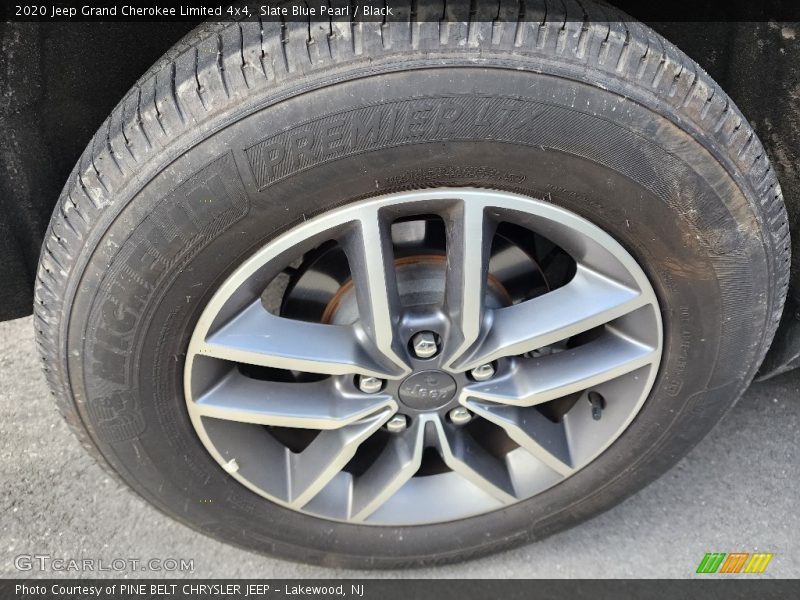 Slate Blue Pearl / Black 2020 Jeep Grand Cherokee Limited 4x4