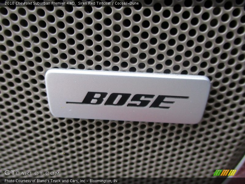 Siren Red Tintcoat / Cocoa/­Dune 2018 Chevrolet Suburban Premier 4WD