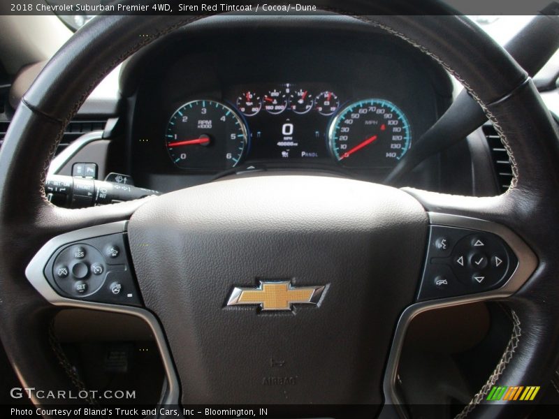 Siren Red Tintcoat / Cocoa/­Dune 2018 Chevrolet Suburban Premier 4WD
