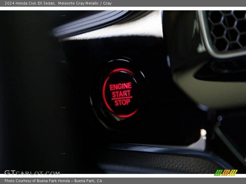 Meteorite Gray Metallic / Gray 2024 Honda Civic EX Sedan