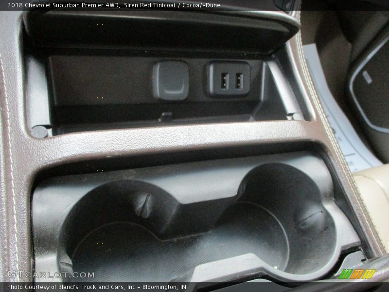 Siren Red Tintcoat / Cocoa/­Dune 2018 Chevrolet Suburban Premier 4WD