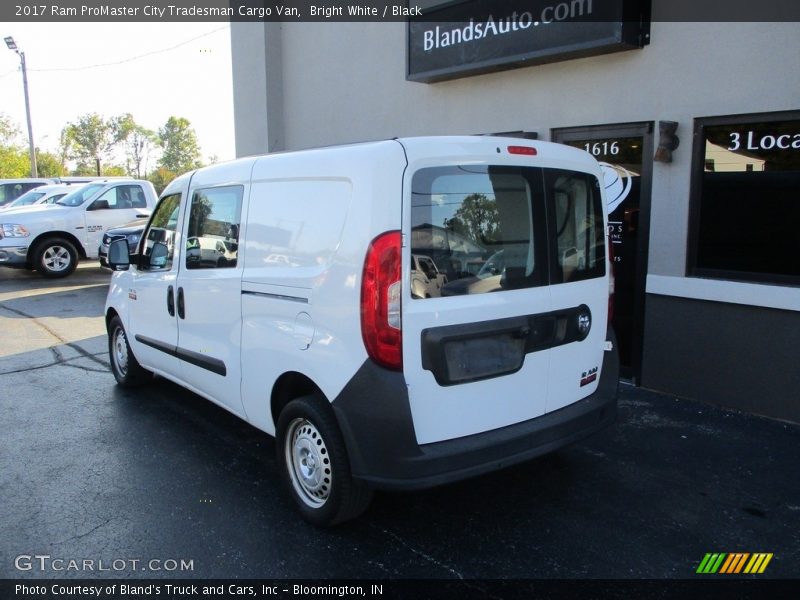 Bright White / Black 2017 Ram ProMaster City Tradesman Cargo Van