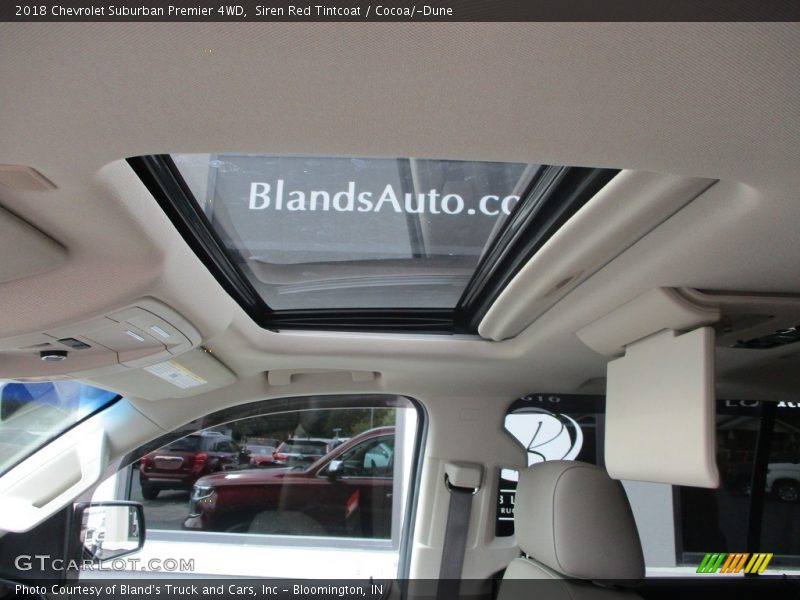 Siren Red Tintcoat / Cocoa/­Dune 2018 Chevrolet Suburban Premier 4WD