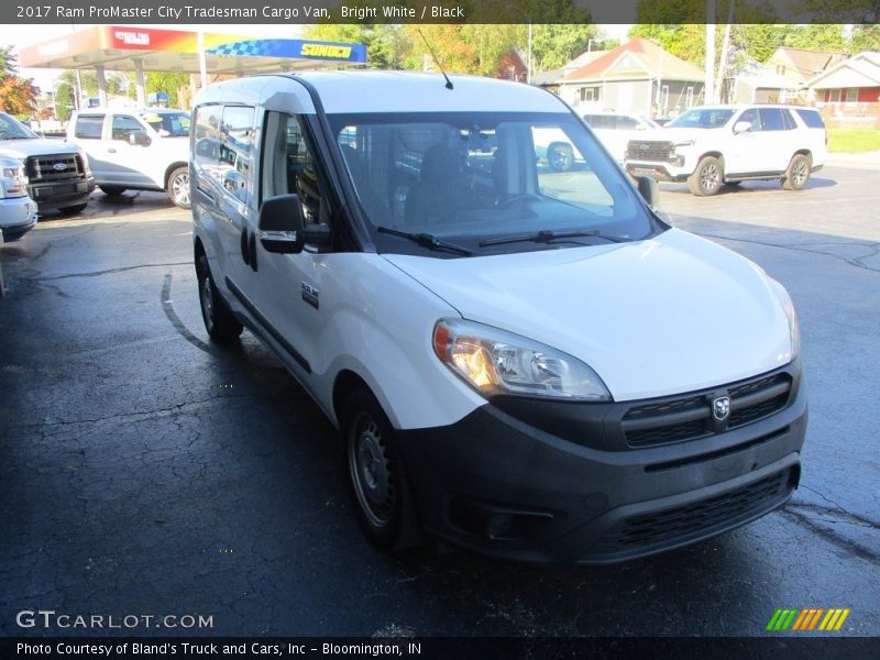 Bright White / Black 2017 Ram ProMaster City Tradesman Cargo Van