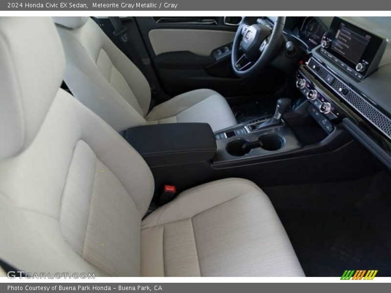 Front Seat of 2024 Civic EX Sedan