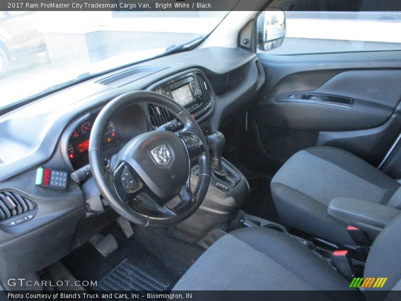 Bright White / Black 2017 Ram ProMaster City Tradesman Cargo Van