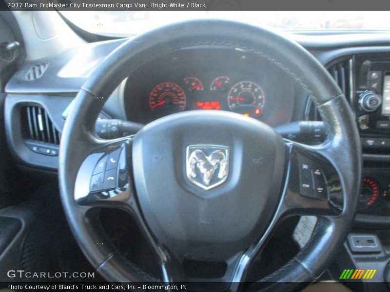 Bright White / Black 2017 Ram ProMaster City Tradesman Cargo Van