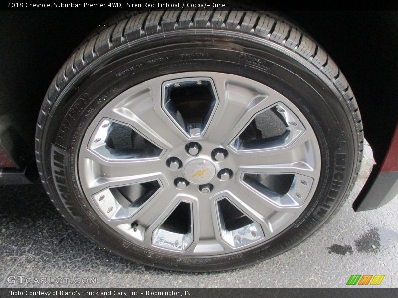 Siren Red Tintcoat / Cocoa/­Dune 2018 Chevrolet Suburban Premier 4WD