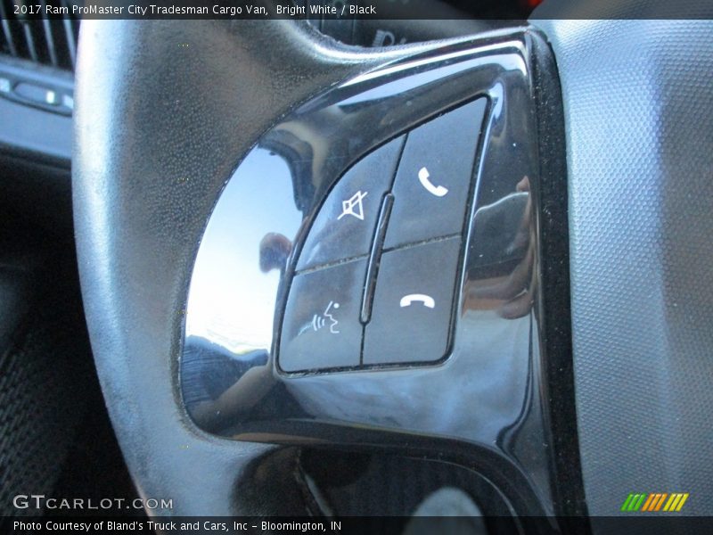 Bright White / Black 2017 Ram ProMaster City Tradesman Cargo Van