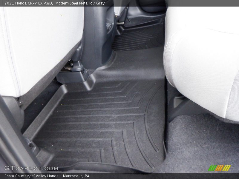 Modern Steel Metallic / Gray 2021 Honda CR-V EX AWD
