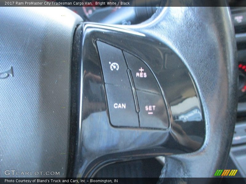 Bright White / Black 2017 Ram ProMaster City Tradesman Cargo Van