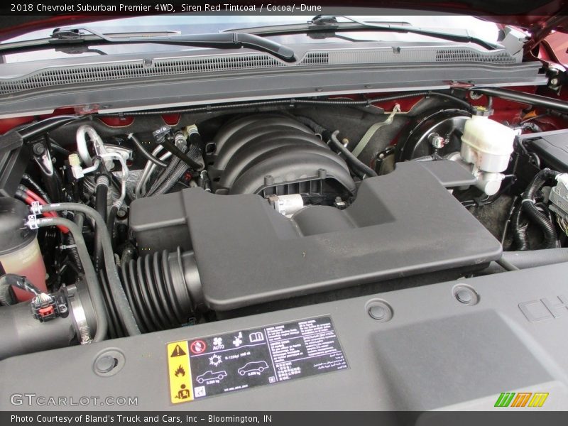 Siren Red Tintcoat / Cocoa/­Dune 2018 Chevrolet Suburban Premier 4WD