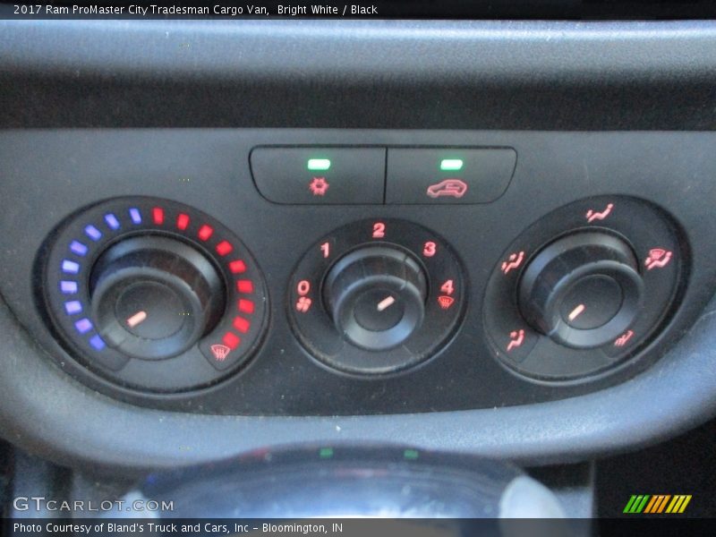 Bright White / Black 2017 Ram ProMaster City Tradesman Cargo Van