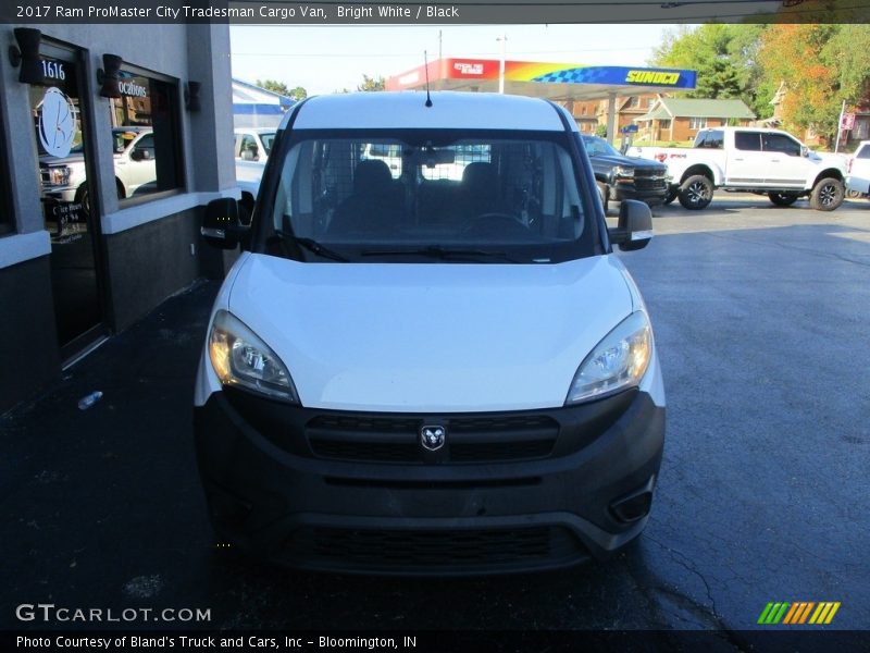 Bright White / Black 2017 Ram ProMaster City Tradesman Cargo Van