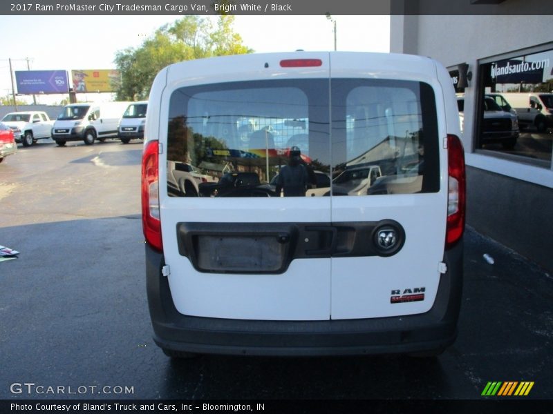 Bright White / Black 2017 Ram ProMaster City Tradesman Cargo Van