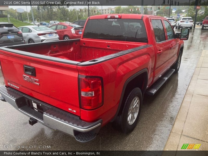 Cardinal Red / Jet Black 2016 GMC Sierra 1500 SLE Crew Cab