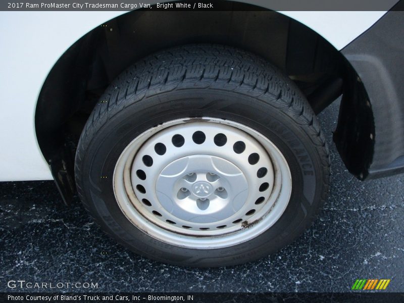 Bright White / Black 2017 Ram ProMaster City Tradesman Cargo Van