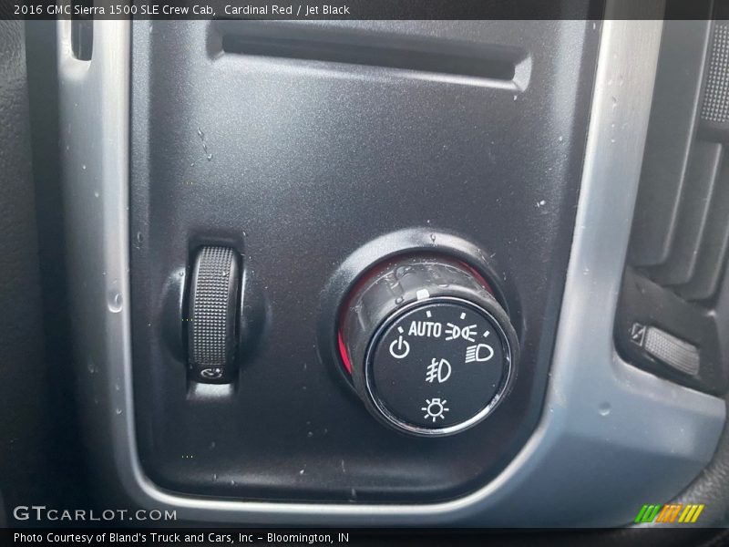 Cardinal Red / Jet Black 2016 GMC Sierra 1500 SLE Crew Cab