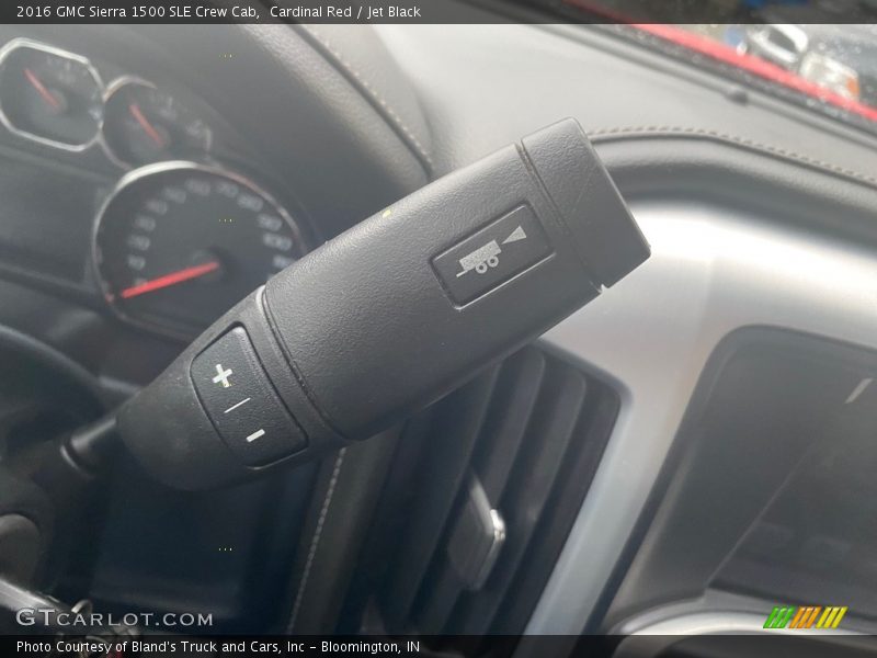 Cardinal Red / Jet Black 2016 GMC Sierra 1500 SLE Crew Cab