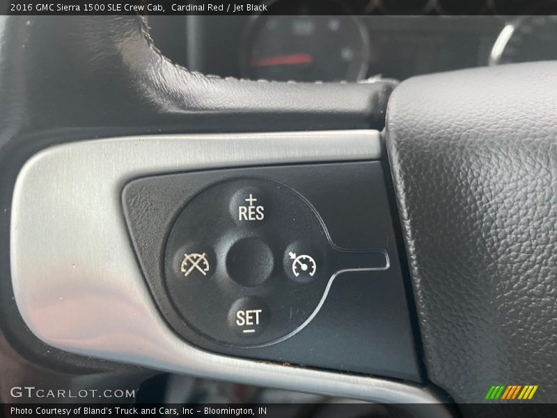 Cardinal Red / Jet Black 2016 GMC Sierra 1500 SLE Crew Cab